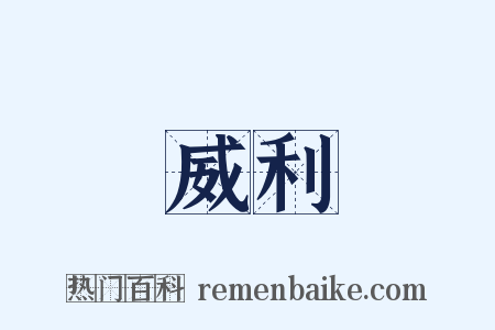 威利是什么意思的图片